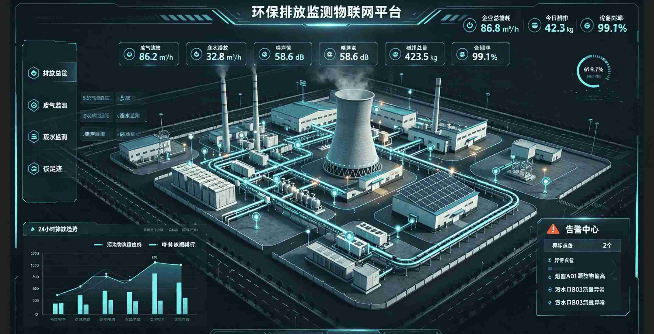 环保排放实时监测平台